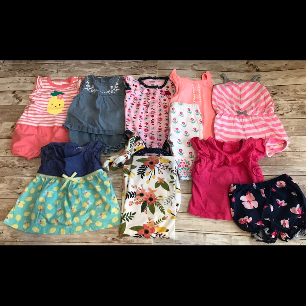 Newborn Baby Girl Summer Bundle